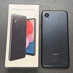 Galaxy A23 5G ブラック SCG18 SIMフリー 美品