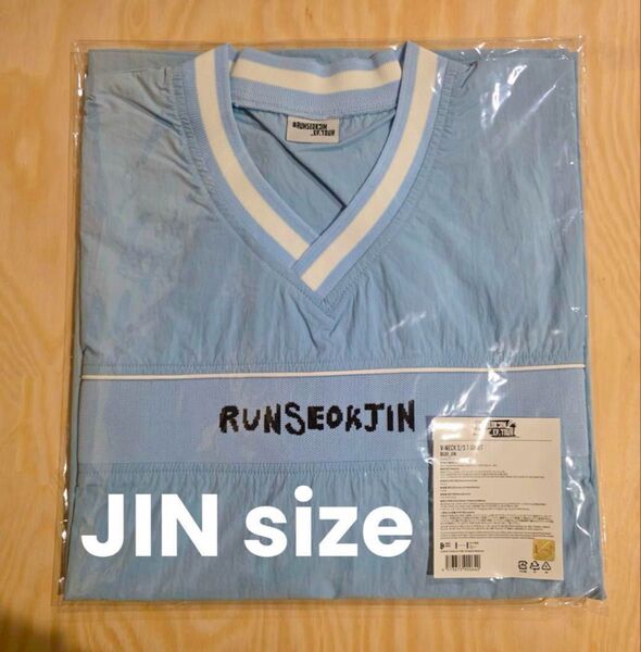 BTS ジン RUNSEOKJIN in JAPAN Vネック Tシャツ POPUP JIN サイズ 日本限定