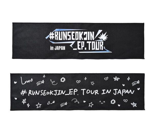 BTS ジン RUNSEOKJIN SLOGAN スローガン POPUP JIN サイズ
