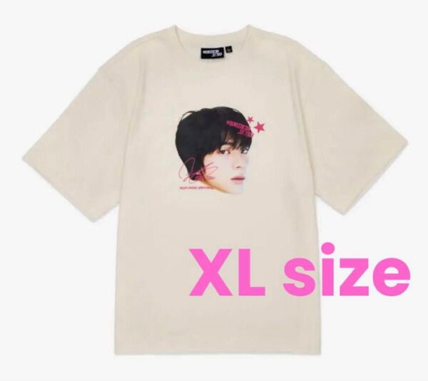 BTS ジン ツアー Tシャツ JIN MRUNSEOKJIN_EP.TOUR ツアーグッズ ジンくん 顔Tシャツ XL