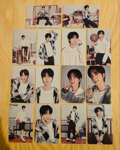 BTS ジン RUNSEOKJIN in JAPAN ランダム フォトカード 14枚 コンプリート セット POPUP JIN