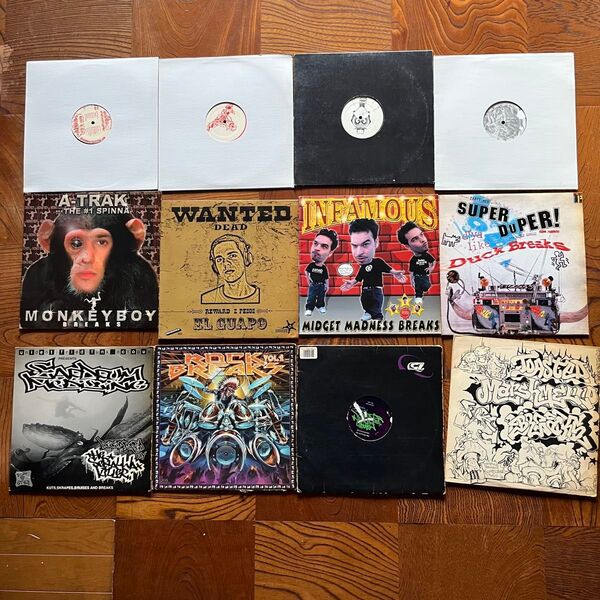レコード バトブレ まとめ売り 12枚 HIPHOP DJ バトルブレイクス A-Trak Q-Bert D-Styles