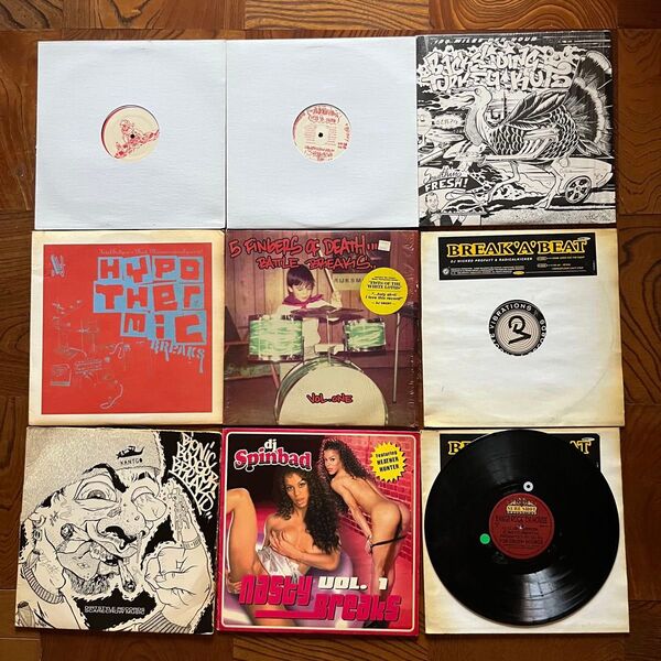 DJ Qbert バトルブレイク 9枚 Spinbad バトブレ dj Total Eclipse DJ Qbert Toad