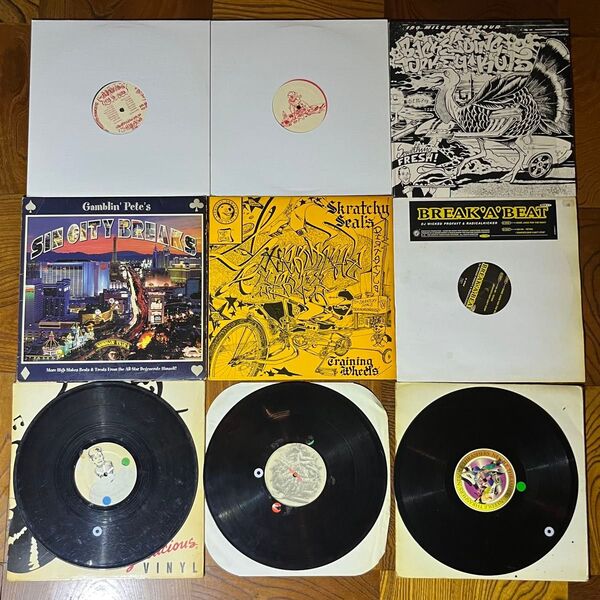 DJ Qbert バトルブレイク 9枚 Spinbad バトブレ dj Total Eclipse Toad