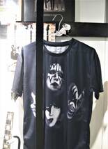 ♪レア！3DTシャツ KISS キッス ロック Tシャツ 黒 ブラック XLサイズ_画像1