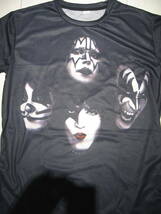 ♪レア！3DTシャツ KISS キッス ロック Tシャツ 黒 ブラック XLサイズ_画像2