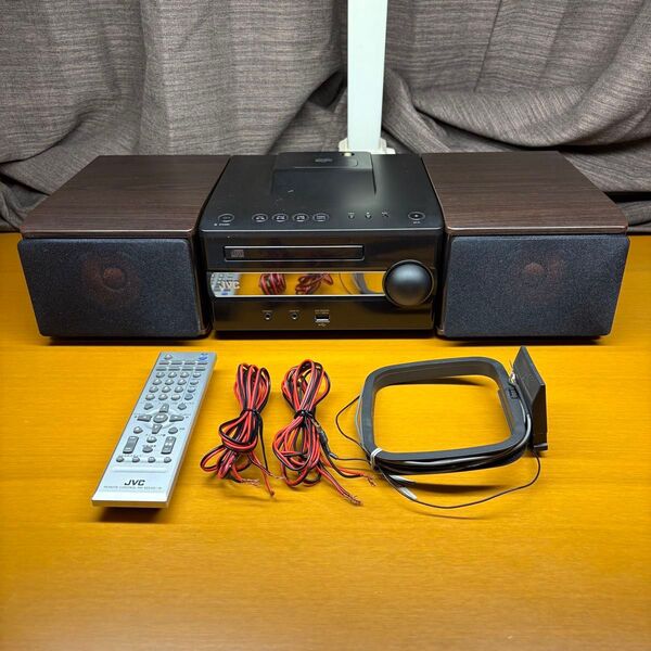 【美品】JVC VICTOR CDコンポ CA-EXS1-B SP-EXS1-B