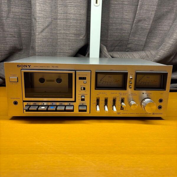 【希少!動作品】SONY ソニー カセットデッキ TC-K5