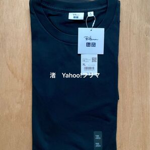 【新品・未使用】ユニクロ ロンハーマン エアリズムコットンクルーネックTシャツ ブラック XL