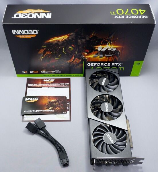 Innno3D GeForce RTX4070Ti X3 12GB