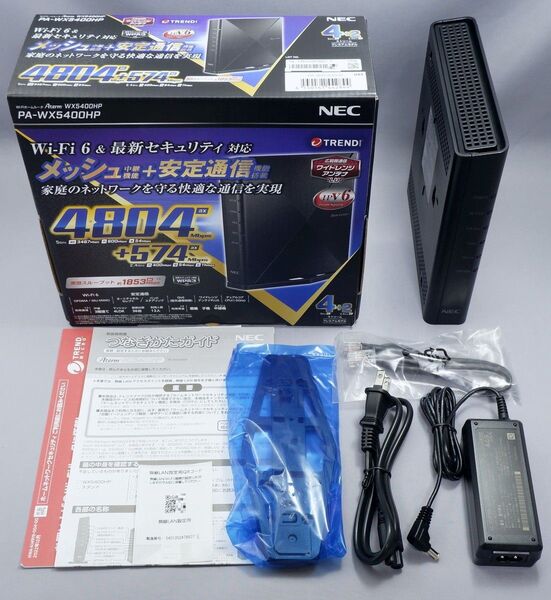 NEC Aterm WX5400HP Wi-Fi6 11ax 無線LAN WiFiルーター 新品同様