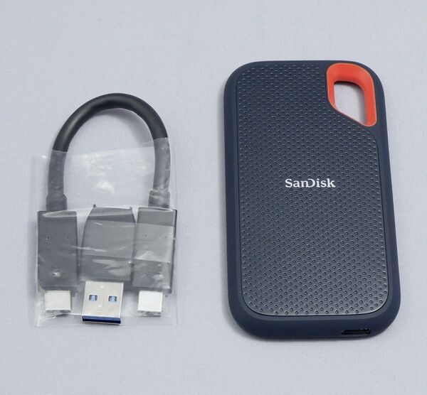 SanDisk Extreme V2 2TB USB3.2(Gen2) ポータブルSSD 防滴 耐振 耐衝撃