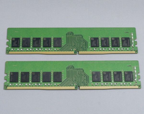 SKHynix DDR4-3200 ECC Unbuffered 16GB×2枚 計32GB
