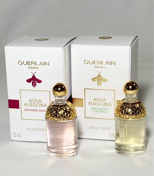 GUERLAIN AQUA ALLEGORIA ミニ香水 2個セットゲラン アクア アレゴリア