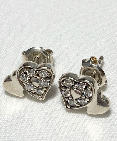 Folli Follie ハート シルバー925 ピアス フォリフォリ