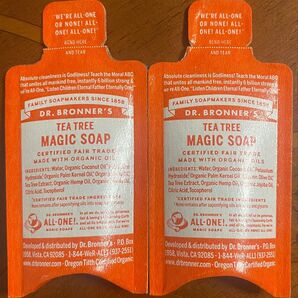 Dr.Bronner's マジックソープ ティーツリー 2個セット