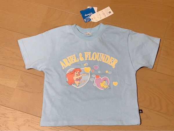 【新品】リトルマーメイド アリエル 半袖Tシャツ 110cm
