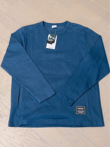 【新品】HEAD 長袖Tシャツ ロンT メンズ M ネイビー