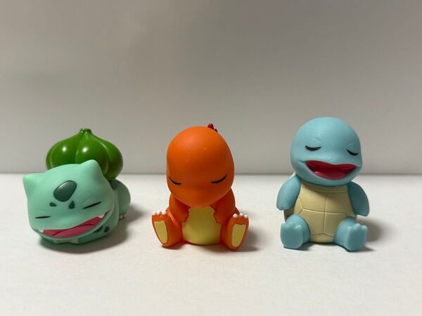 ポケモンセンター限定 ゆびにんぎょうコレクション フシギダネ ヒトカゲ ゼニガメ