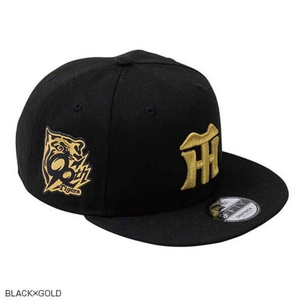 阪神タイガース90周年NEW ERA 9FIFTY キャップBLACK×GOLD ニューエラ 新品未使用