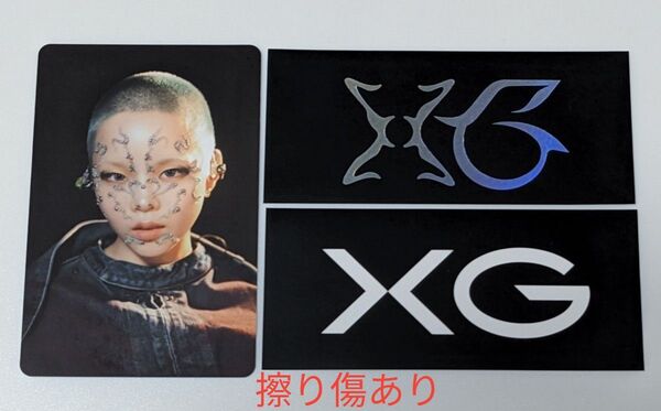 XGココナ MILLONPLACES封入トレカ+ステッカー2枚+おまけ付き(韓流SHOP購入品)