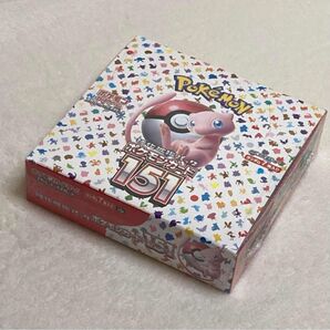 【新品未開封】 ポケモンカードゲーム スカーレット&バイオレット ポケモンカード151 1BOX 新品 シュリンク付き