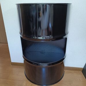 ドラム缶remakeアート!ブラックBOX