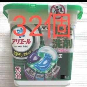 黒綿棒2本 + アリエール ジェルボール プロ 部屋干し×鉄壁バリア 32個