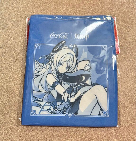 シトラリ 描き下ろし限定デザイン巾着ポーチ 「原神×コカ・コーラ 」 購入特典 原神