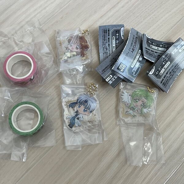 神風怪盗ジャンヌ あそーとこれくしょん アクリルキーホルダー マスキングテープ まとめ