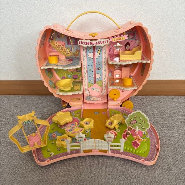 昭和レトロ Sanrio サンリオ キキララ 月のおうち リトルツインスターズ