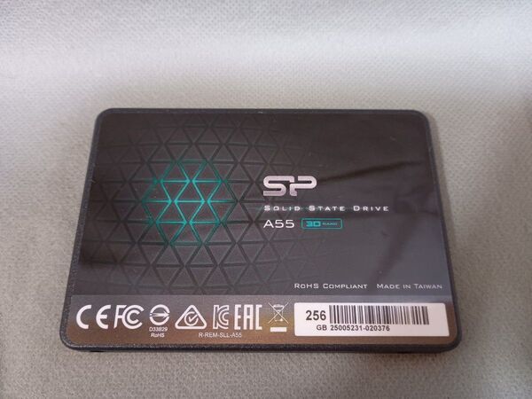 シリコンパワー SSD Silicon Power A55 256GB SP256GBSS3A55S25