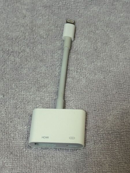 Lightning Digital AV Adapter(純正品)iPhone買い替えで使えなくなったため出品です。動作問題なし。