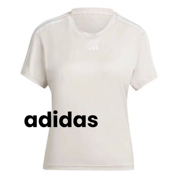 クーポン利用500円OFF★adidas トレイン エッセンシャルズ スリーストライプス 半袖Tシャツ