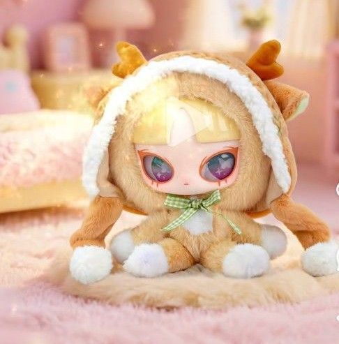 INN音 INN SPRING SERIES PLUSH 宇宙人ぬいぐるみ キーリング キーホルダー ストラップ