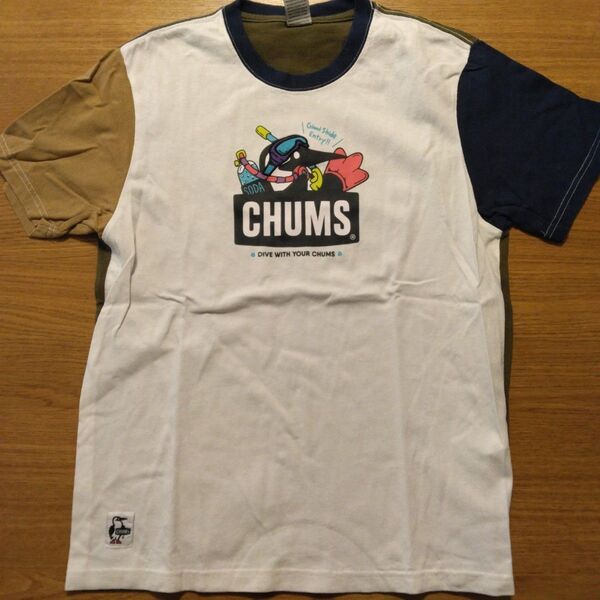 CHUMS メンズ M Tシャツ ブービーバード プリント