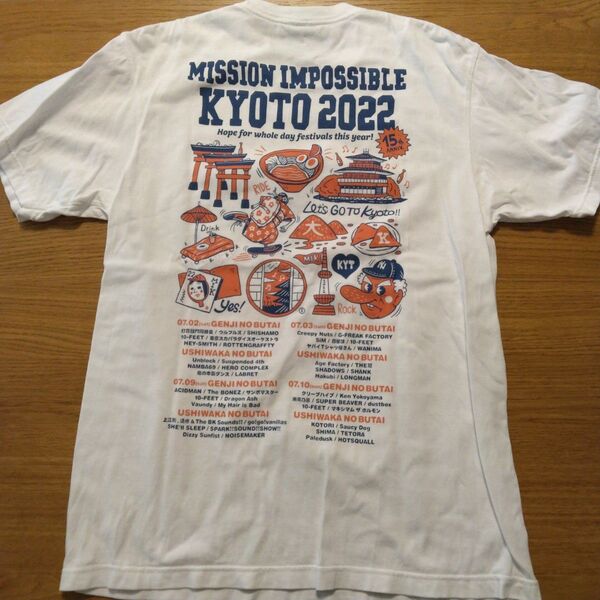 京都大作戦 Lサイズ 半袖 Tシャツ 10-FEET
