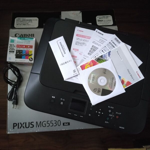 Canon PIXUS MG5530 インクジェットプリンター ブラック ジャンク品
