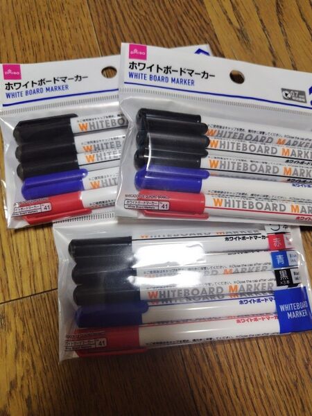ホワイトボードマーカー 5本×3セット ダイソー その2