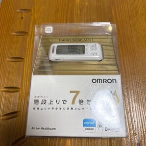 オムロン 活動量計 (ホワイト)OMRON カロリスキャン HJA-404-W 0
