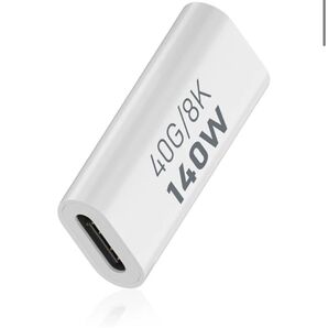 新品 Duttek 中継アダプタ 40Gbps USB-C PD140W Type-C メスメス 高速充電 8k@60hz解像度