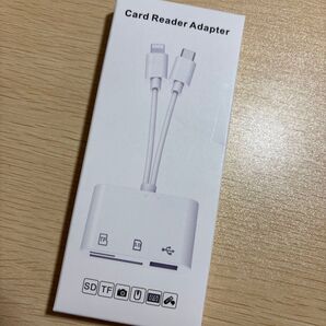 訳あり iPhone SDカードリーダー 3in2 Lightning/USB C - USB3.0/SD/microSD