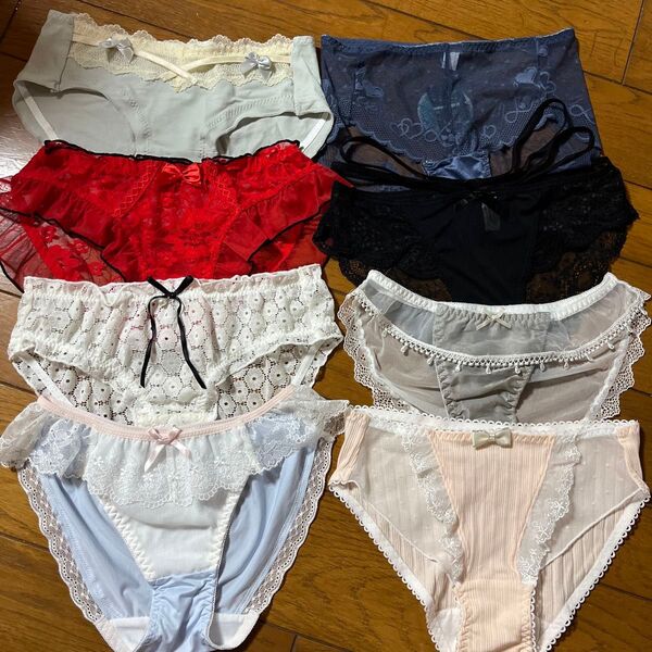 レディース 下着 8点セット ショーツ M