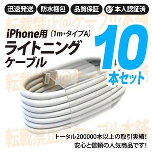 ライトニングケーブル Lightning端子 タイプA typeA iPhone USB充電器 Appleアップル純正品互換 人気
