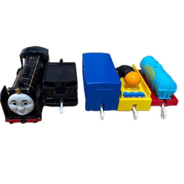 プラレール きかんしゃトーマス ねじ巻きヒロと貨車3両セット まとめ売り