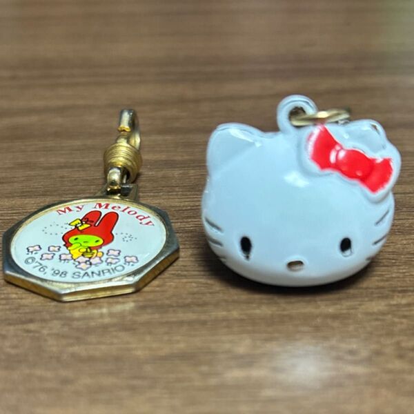 サンリオ マイメロディとハローキティ キーホルダー 2個セット