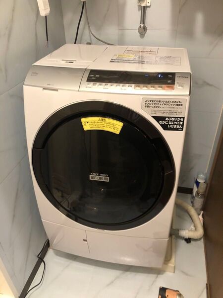 美品 日立 ドラム式洗濯乾燥機 SX110CL 最上級グレード 洗剤自動投入 分解清掃済み