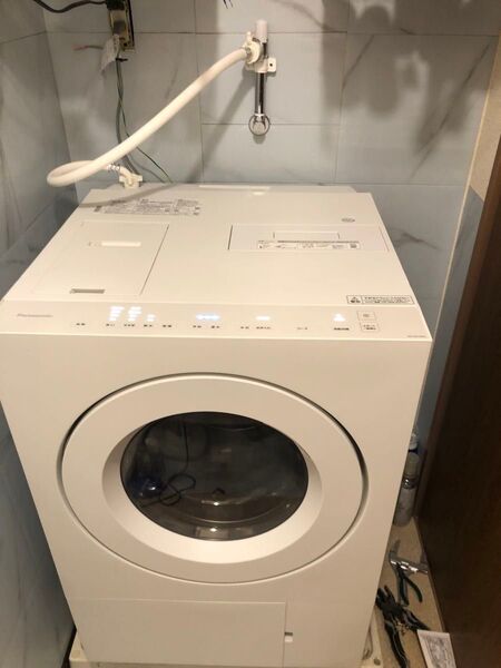 未使用品に近い 数回洗濯のみ使用 パナソニック ドラム式洗濯乾燥機 SD10HAL 2025年製