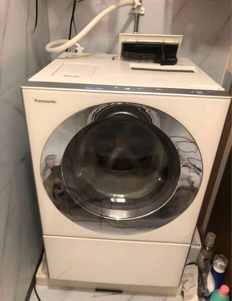 美品 NA-VG1000L パナソニック ドラム式洗濯乾燥機 左開き Cuble 分解清掃済み Vベルト新品交換済み