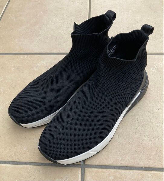 ZARA メンズ シューズ 27.0cm ブラック ザラ